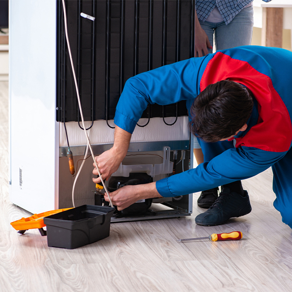 how much do you charge for refrigerator repair services in Victor